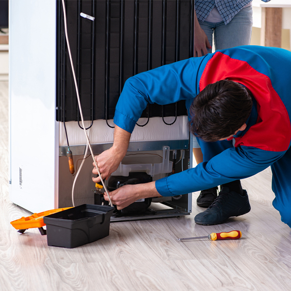 how much do you charge for refrigerator repair services in Ray Brook